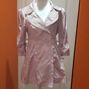 United Colors of Benetton fit and flare Jacket - Pink - Size Small